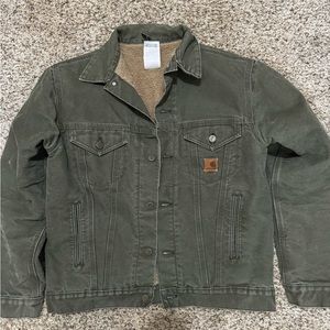 Carhartt Sherpa Denim Jacket